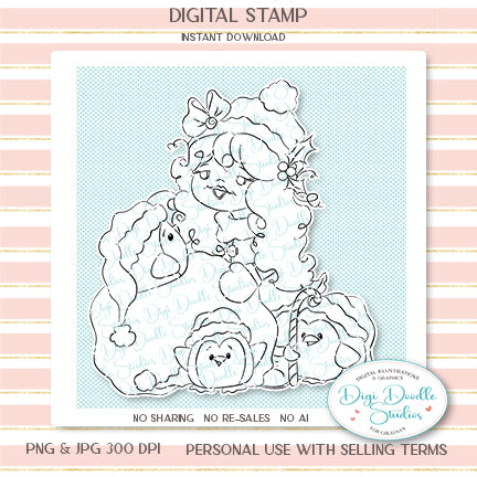 Melanie Snow Digi Stamp