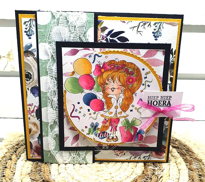 Mindy's Surprise Party Digi Stamp