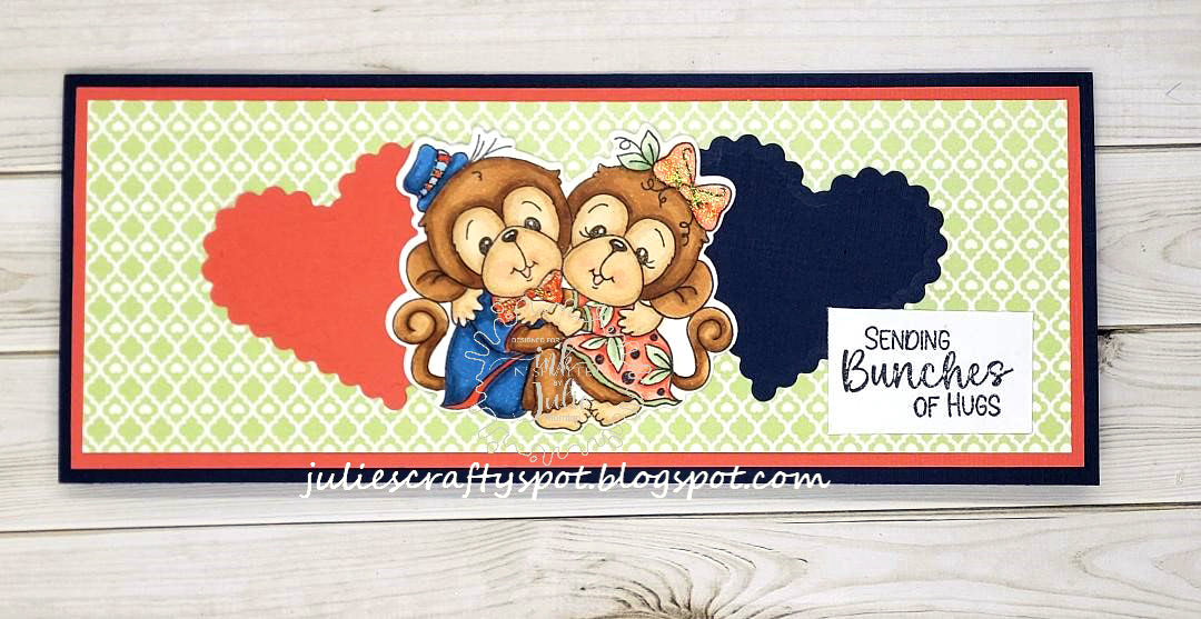 Monkey Love Stamp Set
