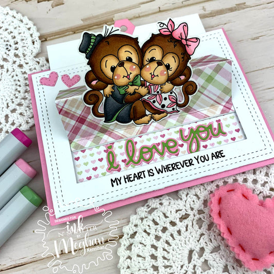 Monkey Love Stamp Set