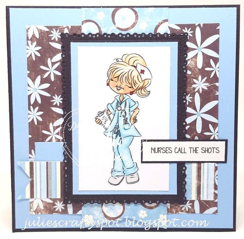 Nurse Debra Lee Digi Stamp