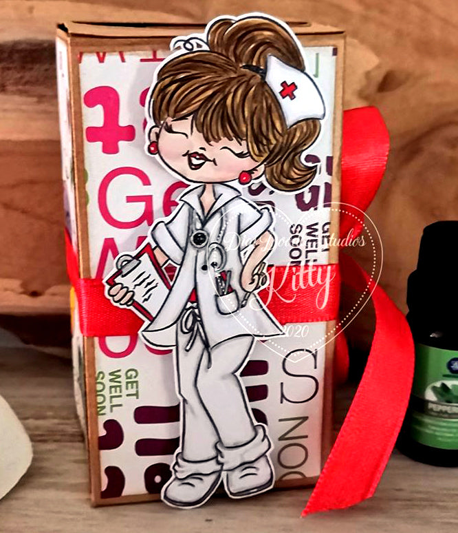 Nurse Debra Lee Digi Stamp