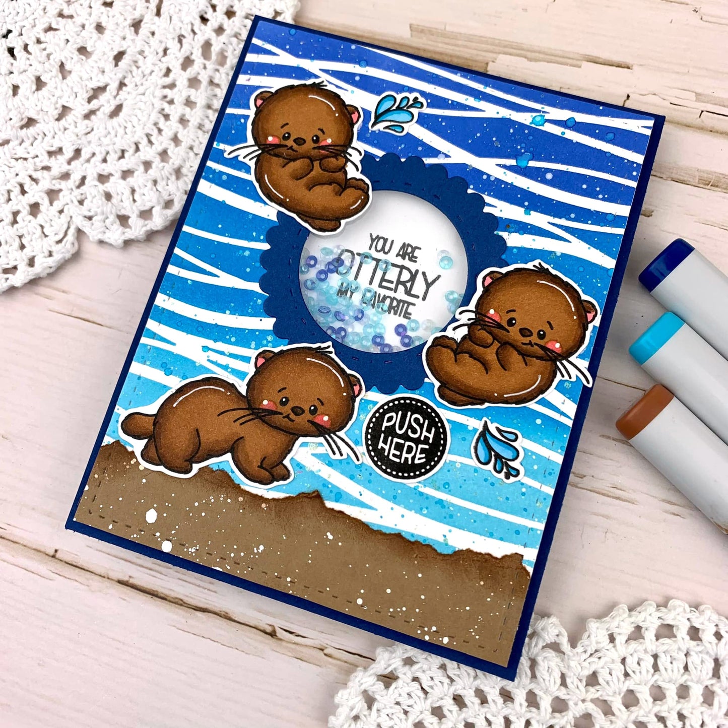 Otterly Love Stamp Set