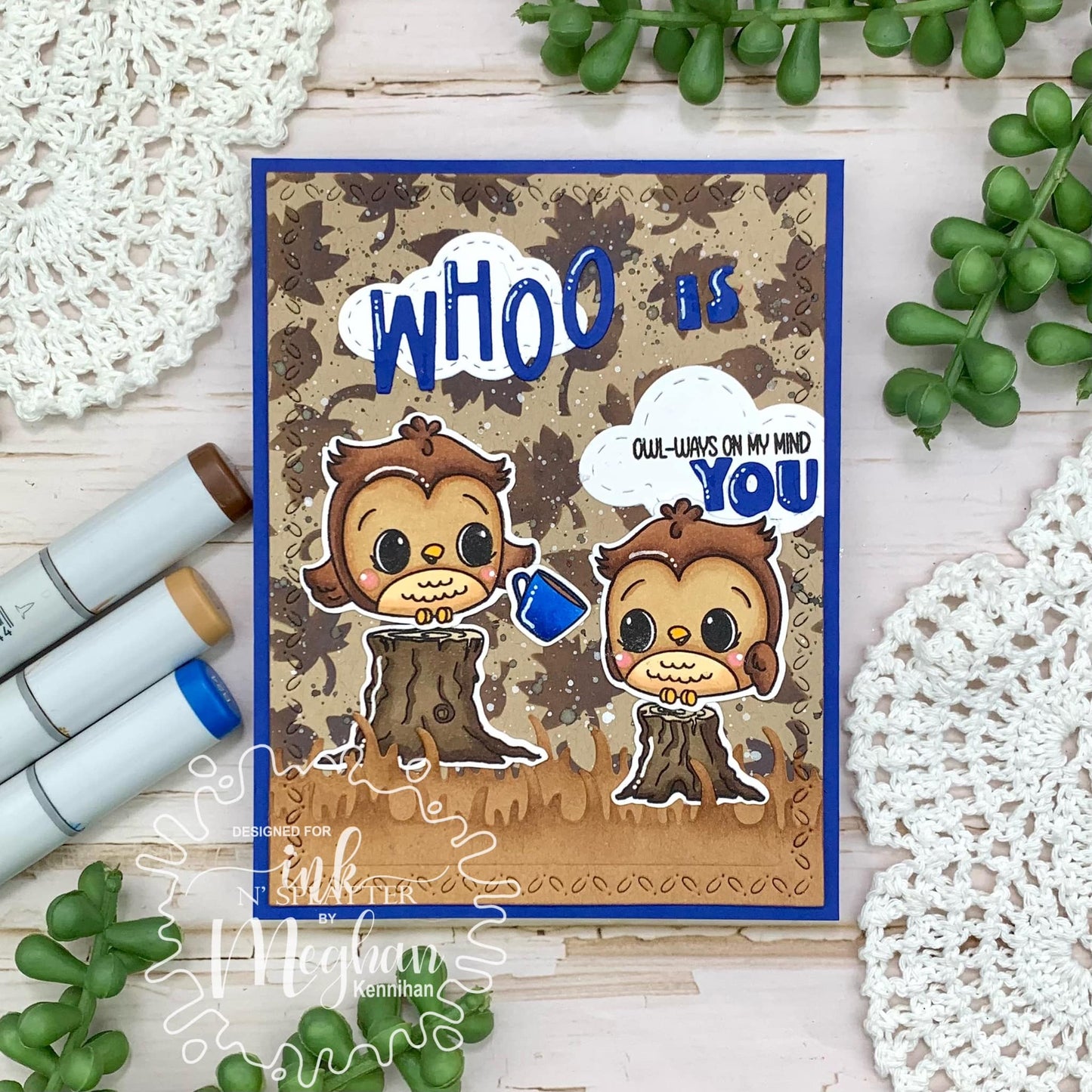 Owl-Some Owls Stamp Set