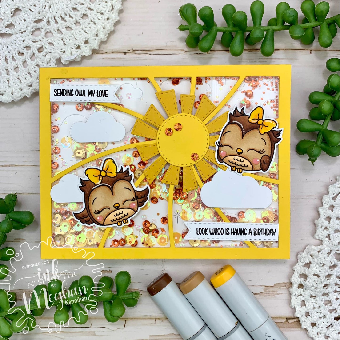 Owl-Some Owls Stamp Set