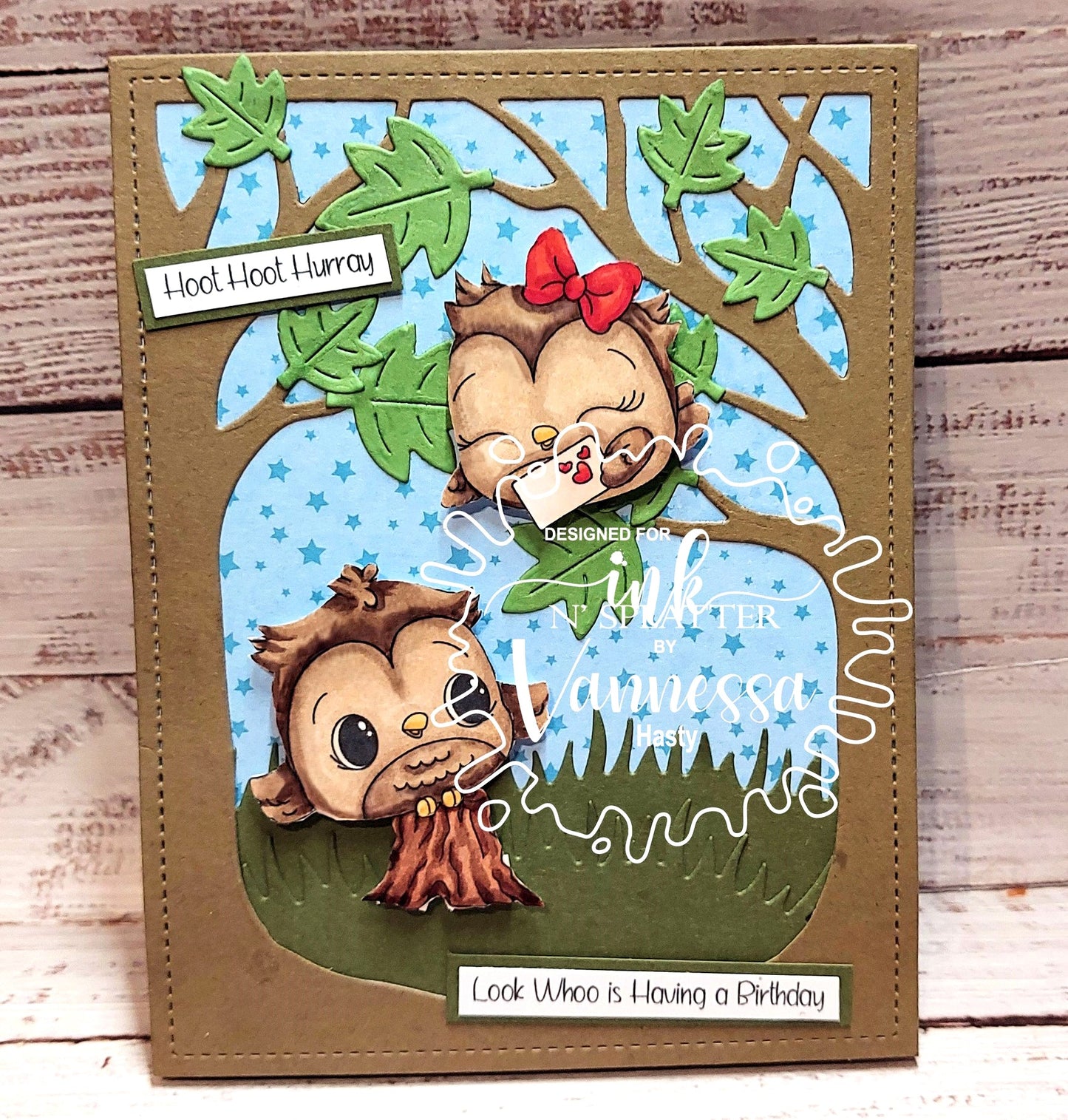 Owl-Some Owls Stamp Set
