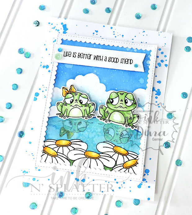 Pond Life Pairables Stamp Set