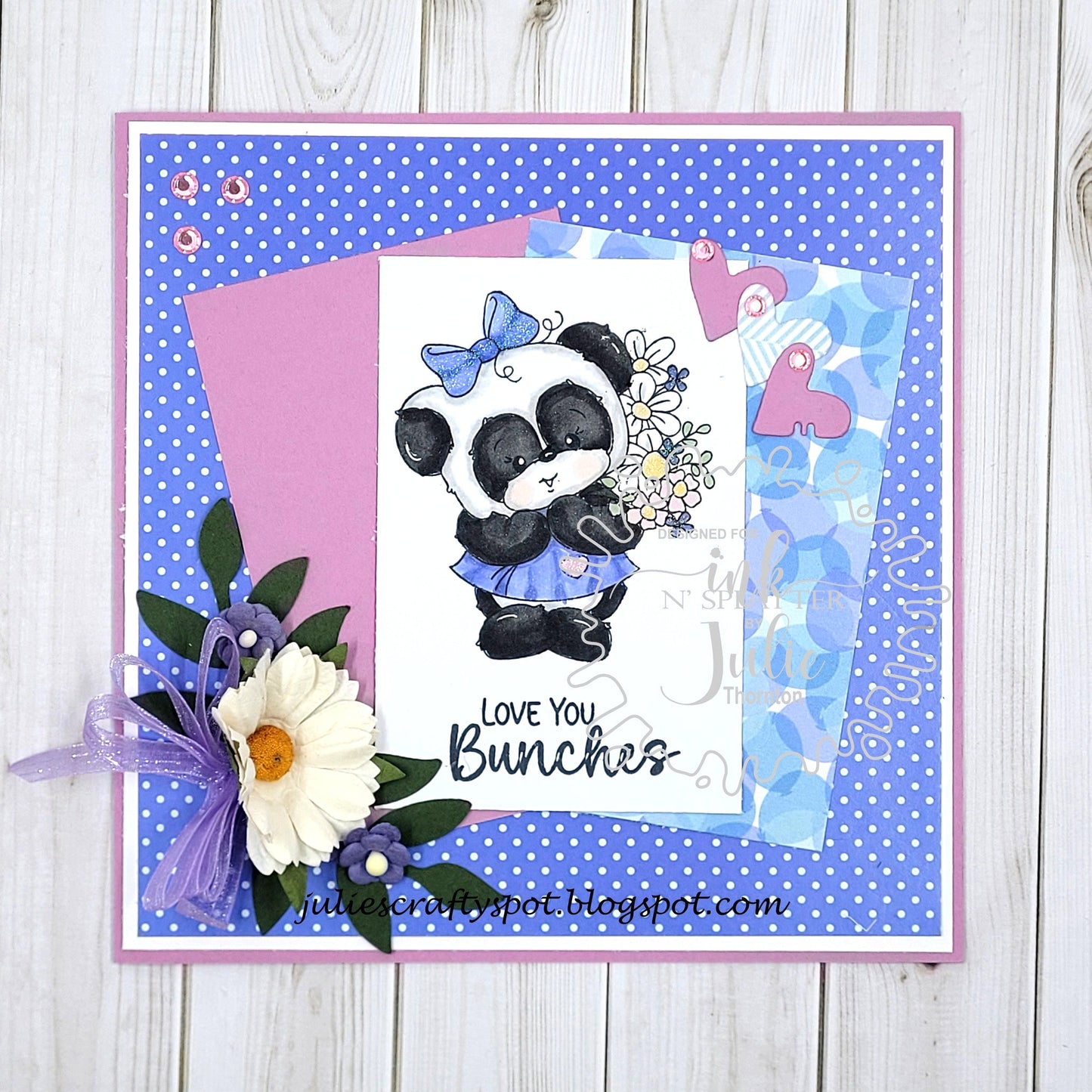 Lovable Pandas Stamp Set