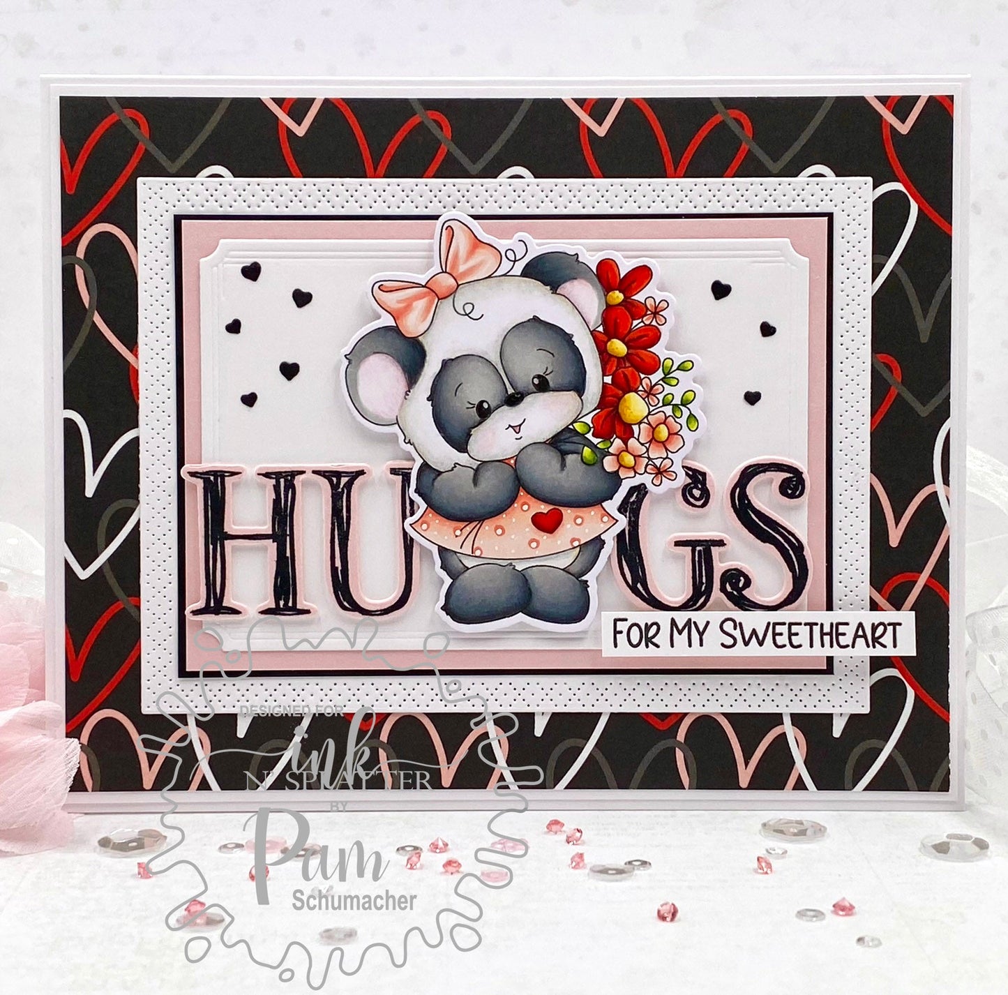 Lovable Pandas Stamp Set
