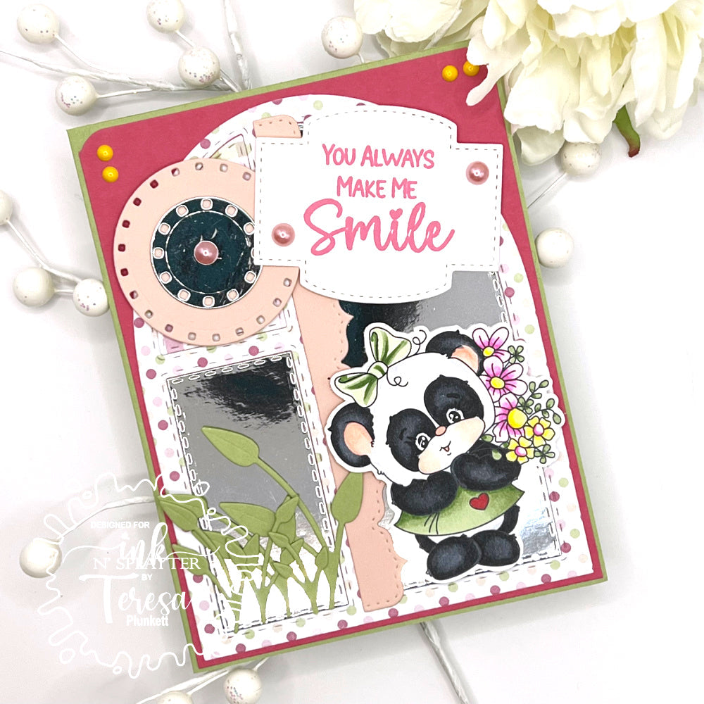 Lovable Pandas Stamp Set