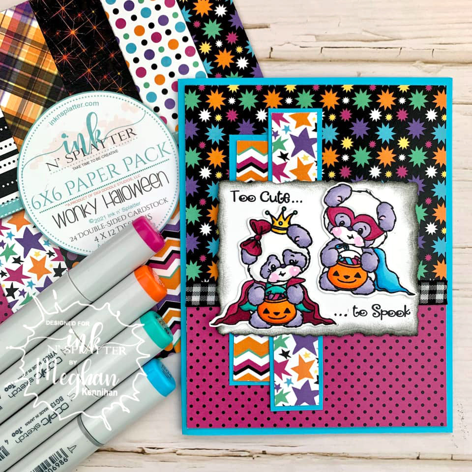 Wonky Halloween 6x6 Paper Pad