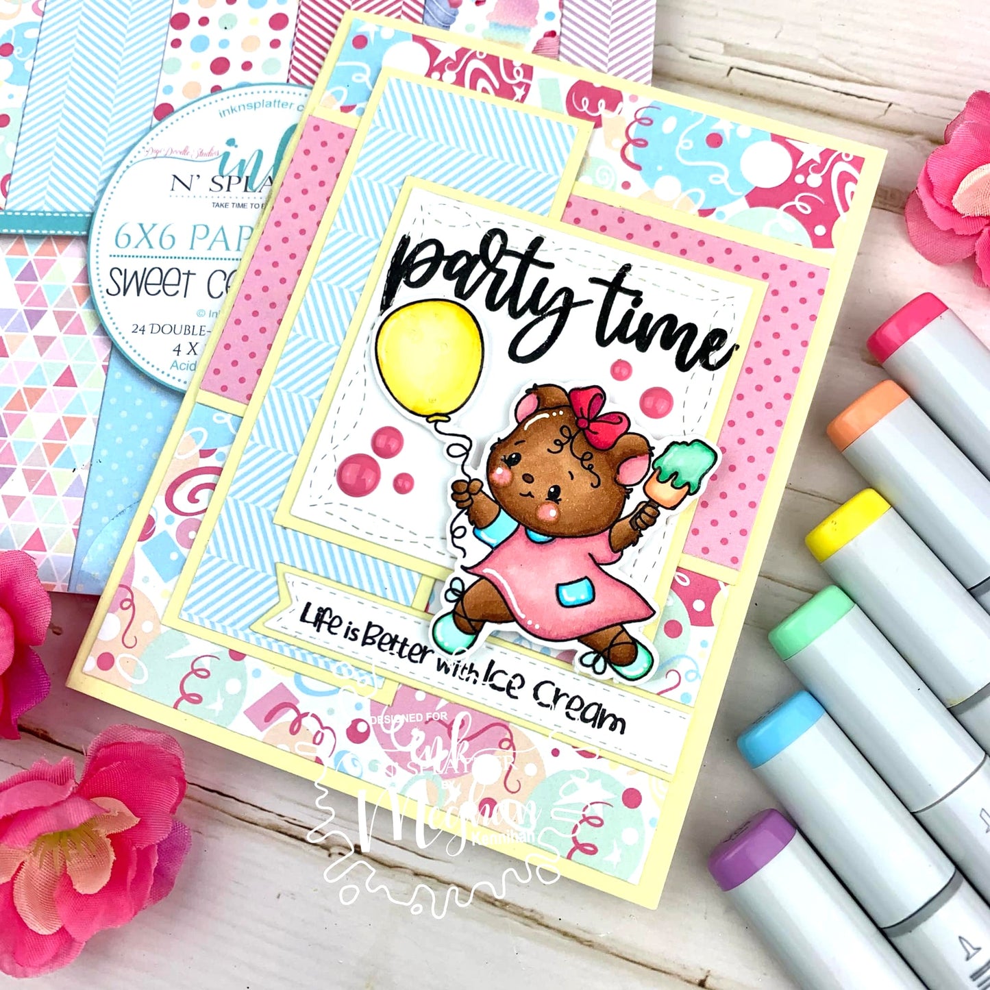 Party Time Bears Stamp Set