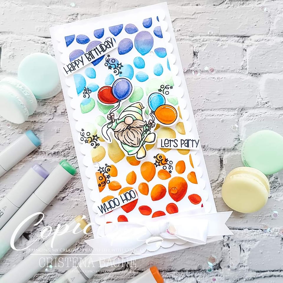 Party Gnome Celebration Stamp Set