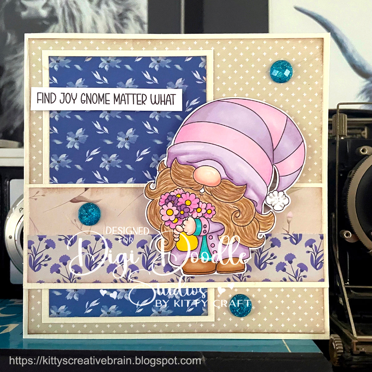 Pebblebrook Boy Gnome Digi Stamp