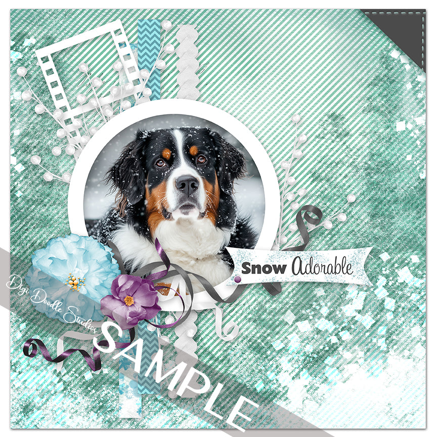 A Perfect Storm Digital 12 x 12 Pattern Paper Collection