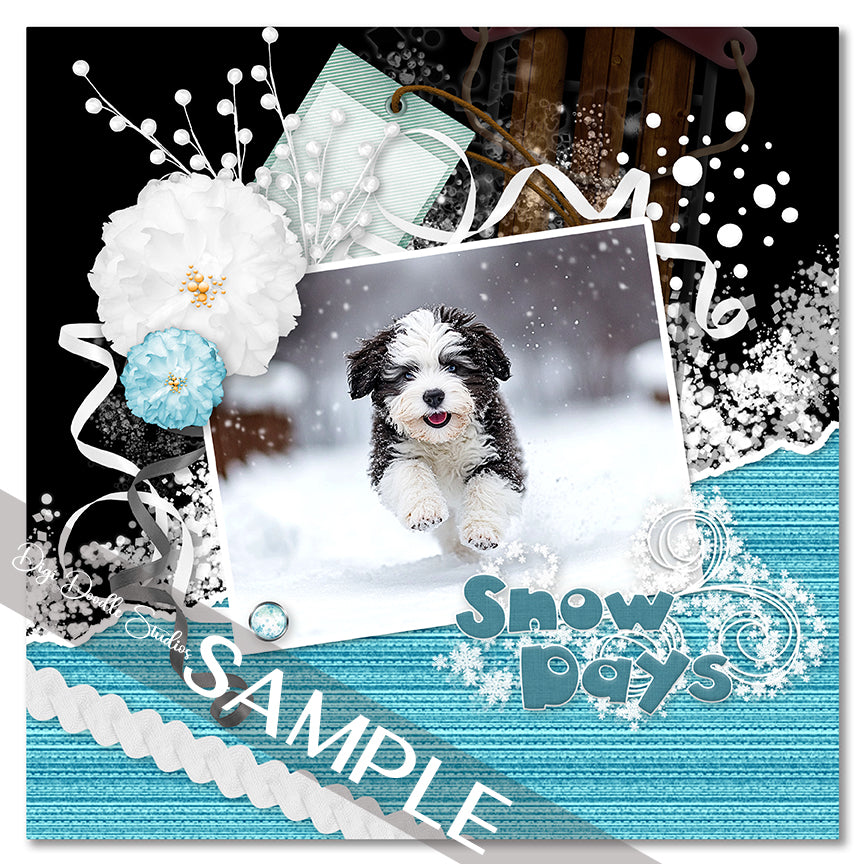 A Perfect Storm Digital 12 x 12 Pattern Paper Collection