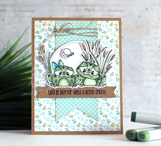 Pond Life Pairables Stamp Set