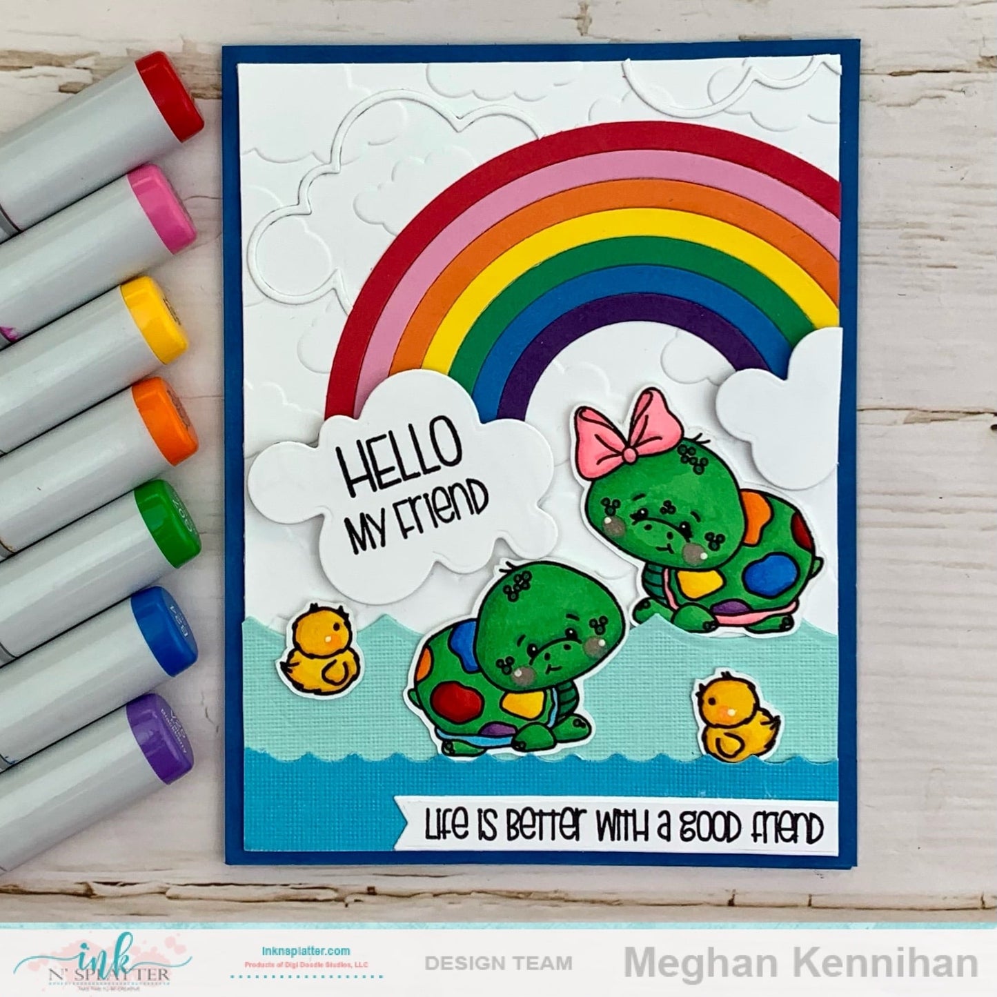 Pond Life Pairables Stamp Set