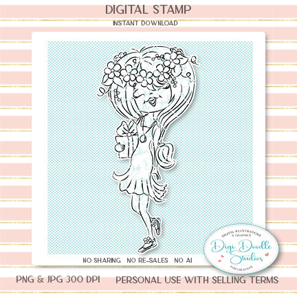 Poppi Mae Birthday Digi Stamp