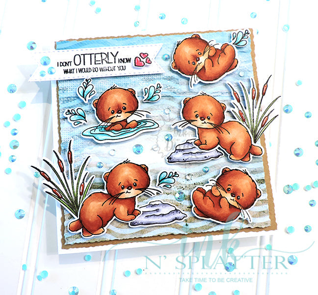 Otterly Love Stamp Set