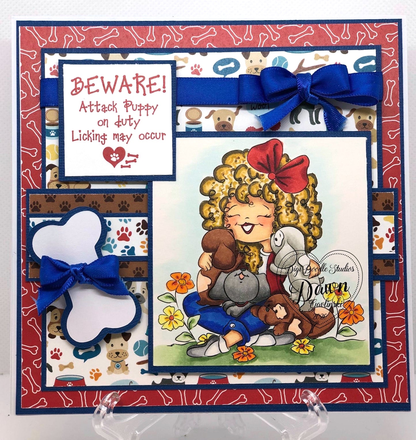 Puppy Love Digi Stamp