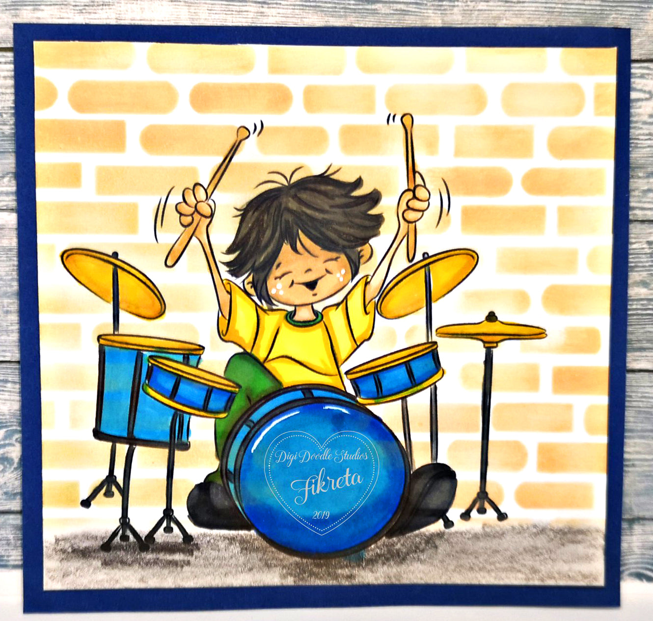 Rockin' Reed Digi Stamp