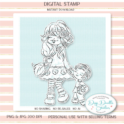 Rory & Rue Digi Stamp