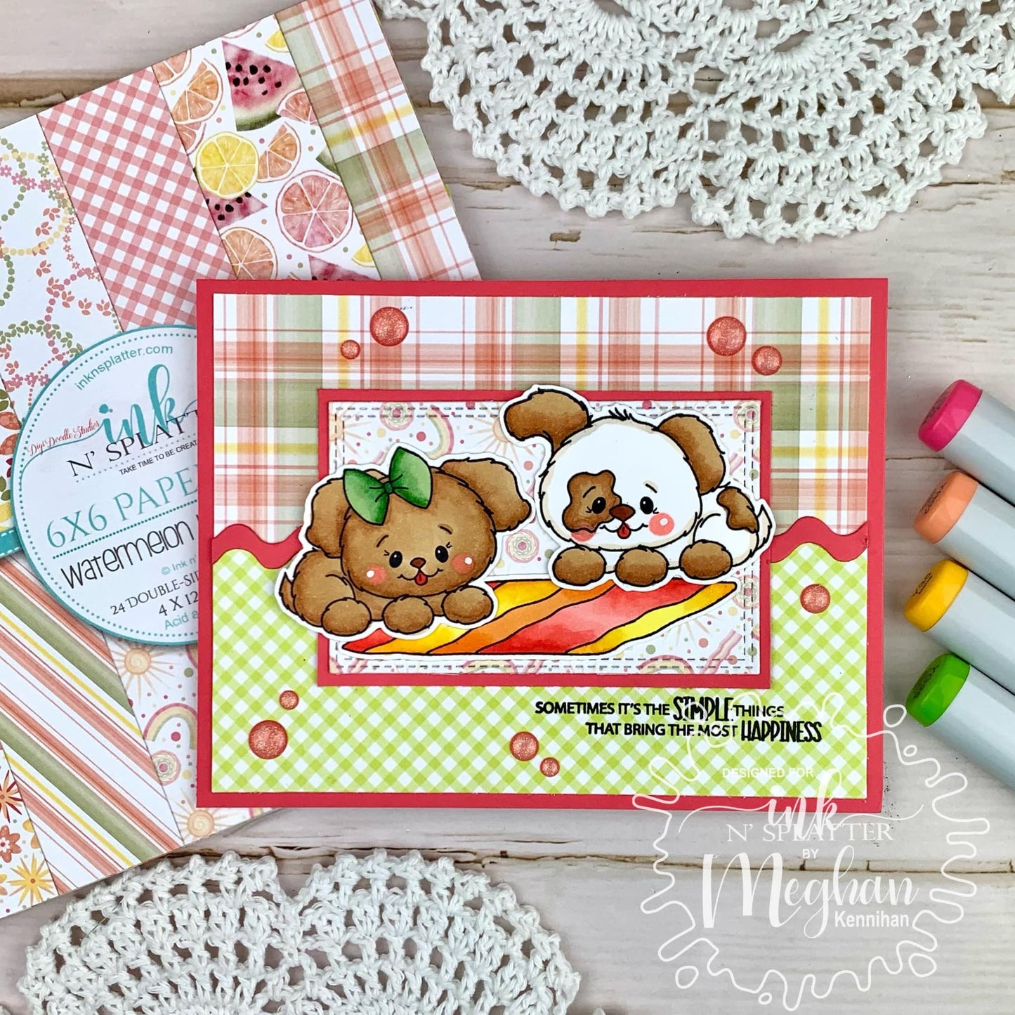 Summertime Pups Stamp Set