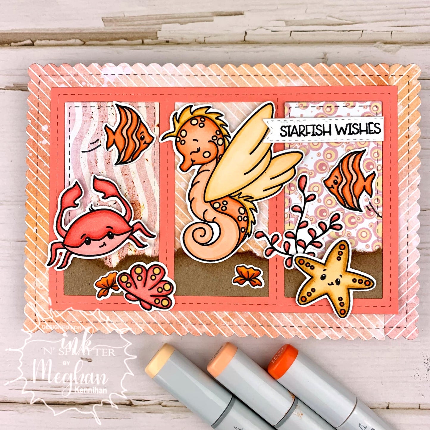 O-Fish-Ally Fin-Tastic Stamp Set