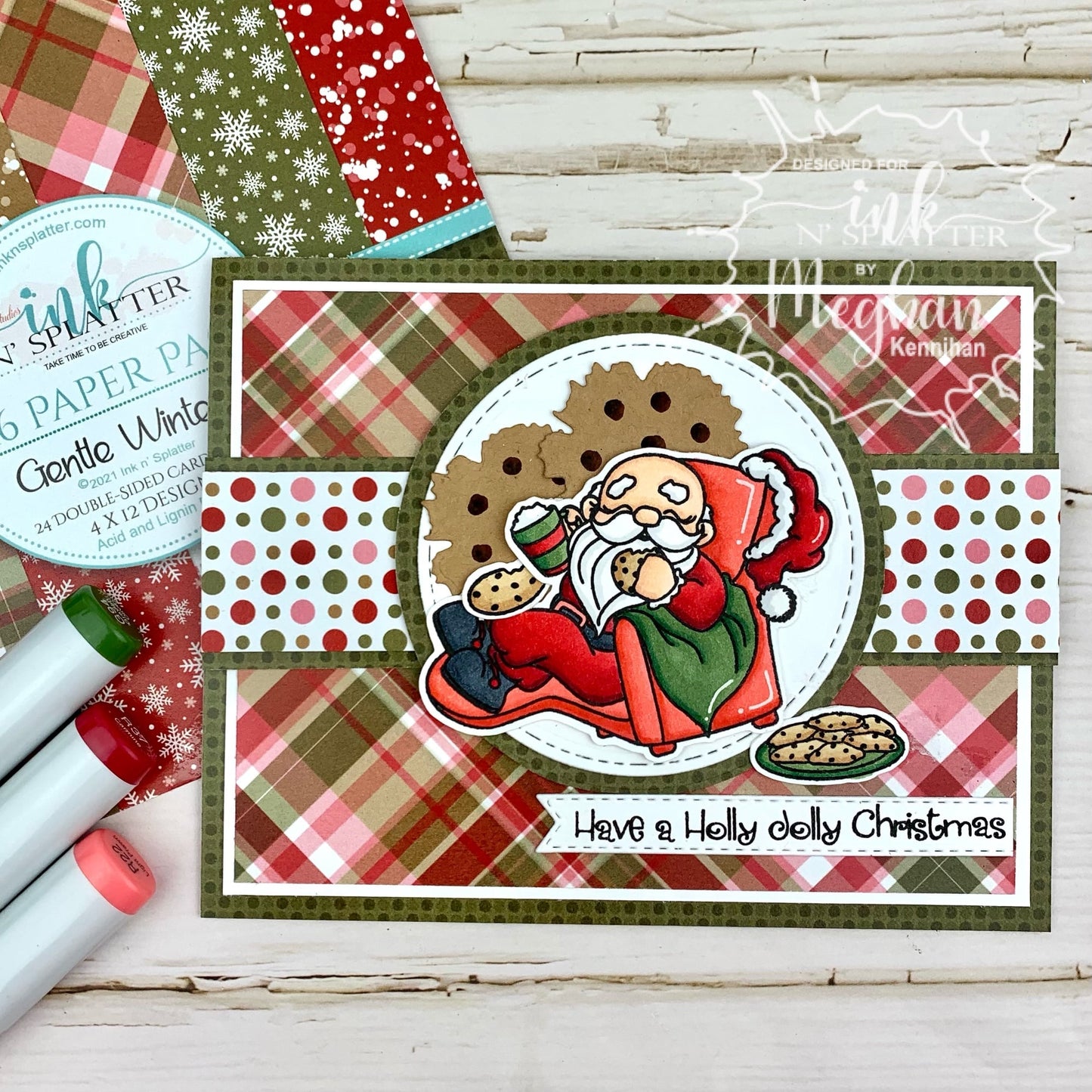 Santa's Treats Clear Stamp Set