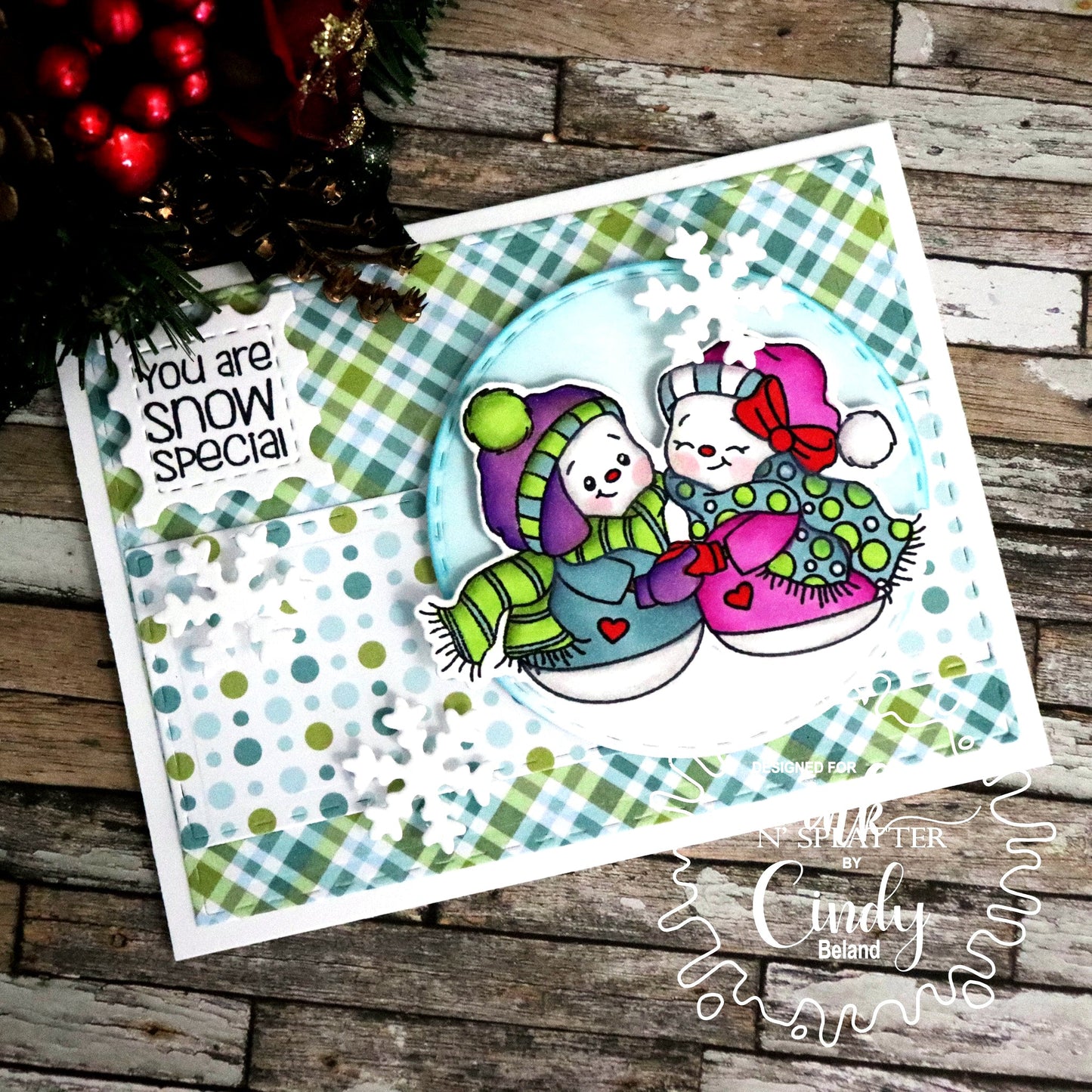 Snow Wonderful Snowmen Stamp Set