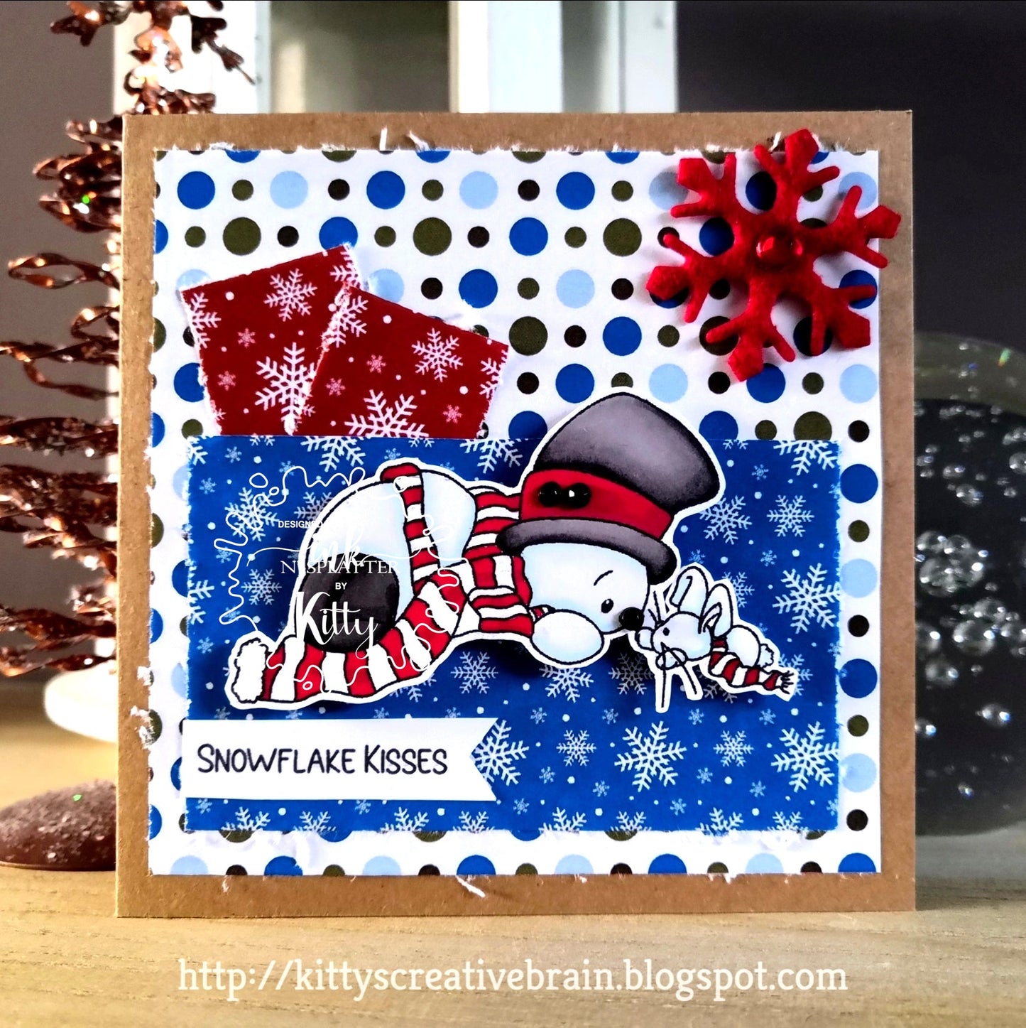 Snowflake Kisses Stamp Set