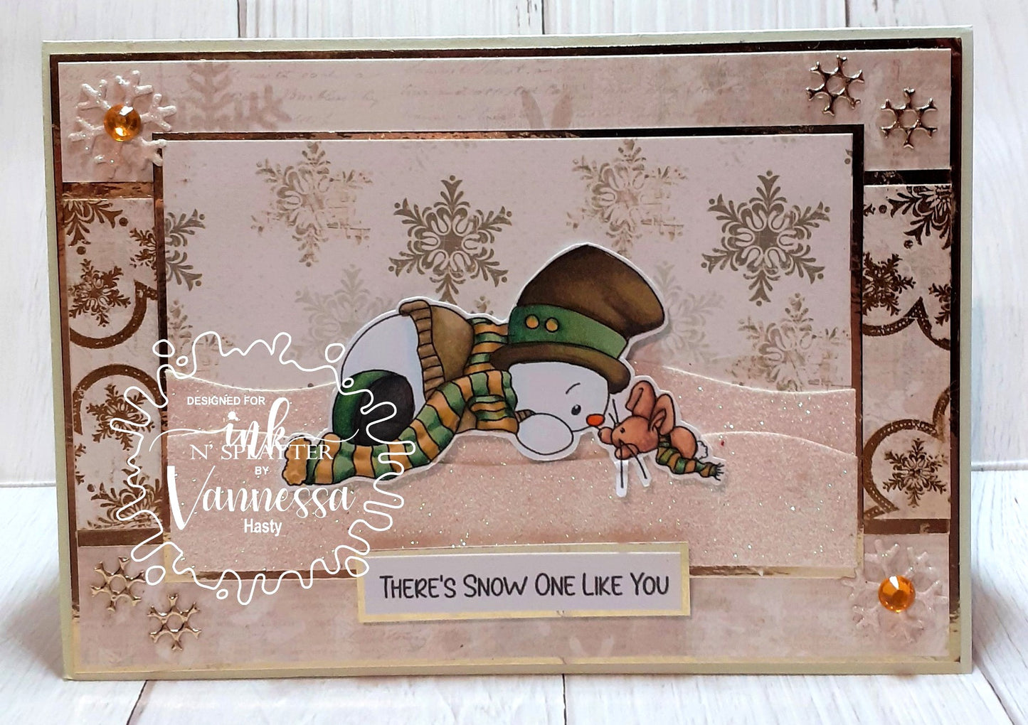 Snowflake Kisses Stamp Set