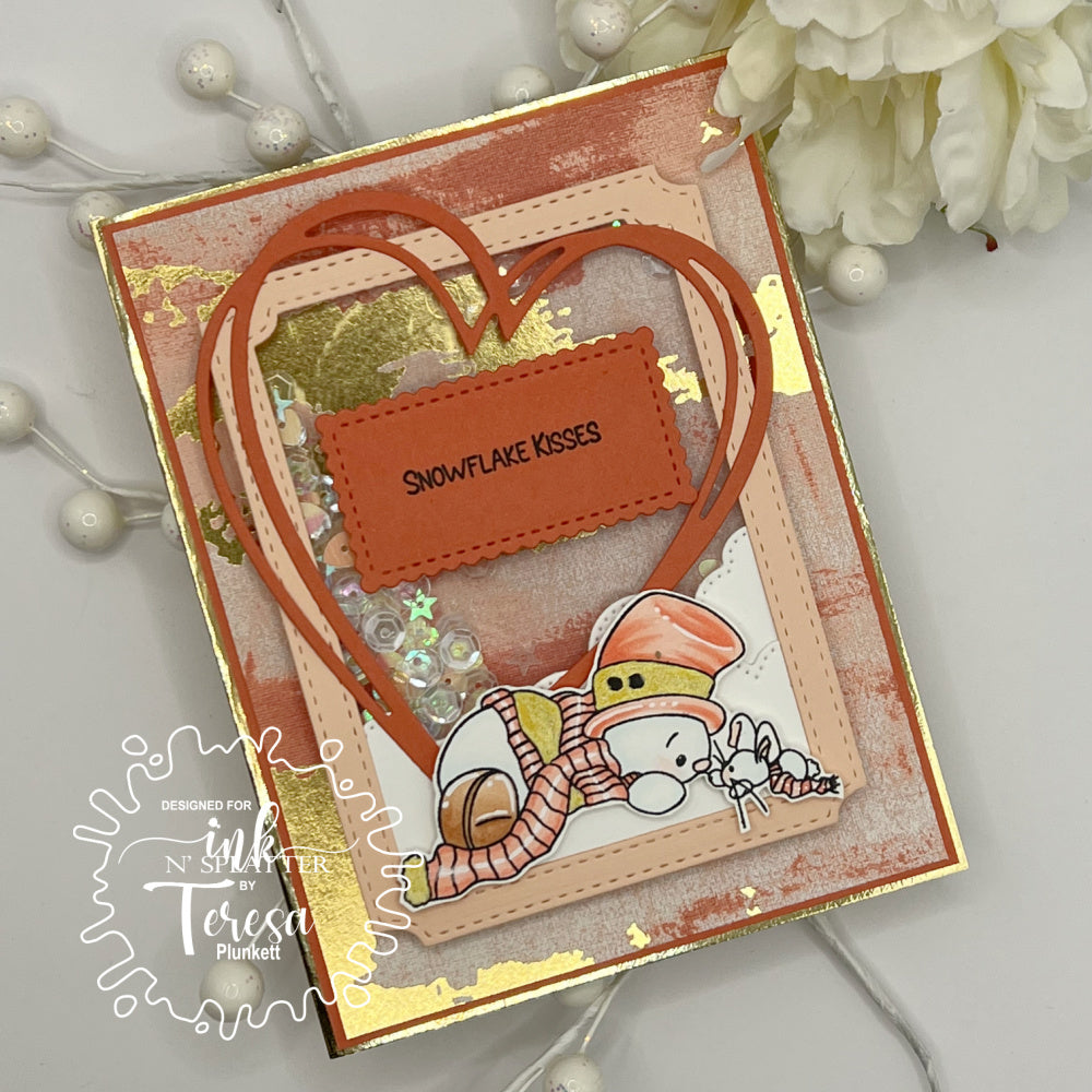 Snowflake Kisses Stamp Set