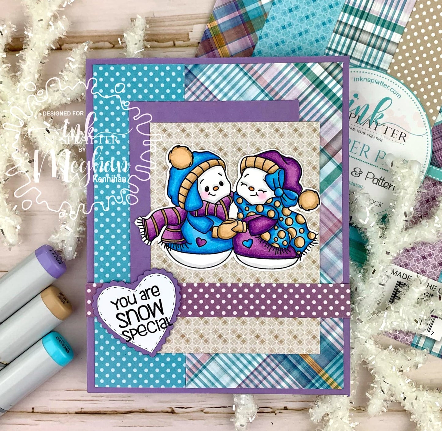 Snow Wonderful Snowmen Stamp Set