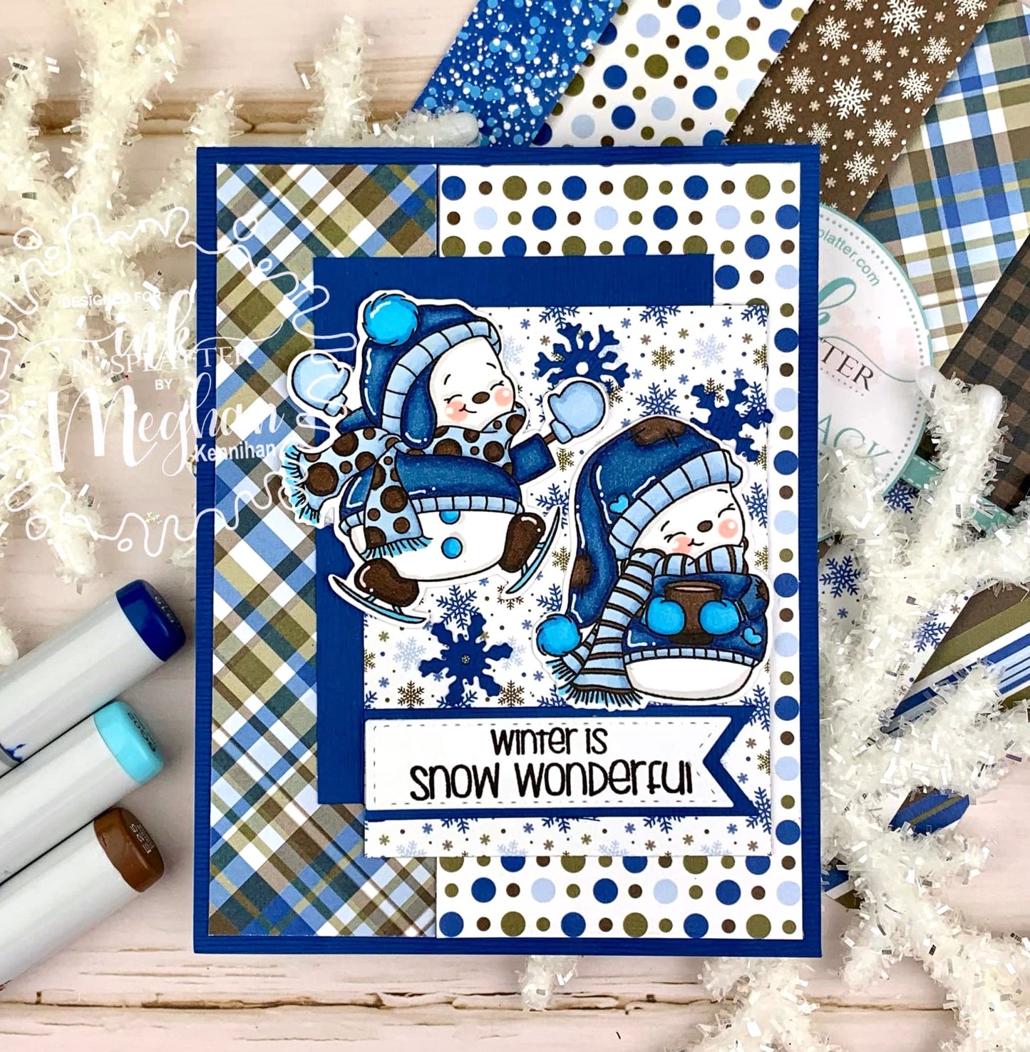 Snow Wonderful Snowmen Stamp Set
