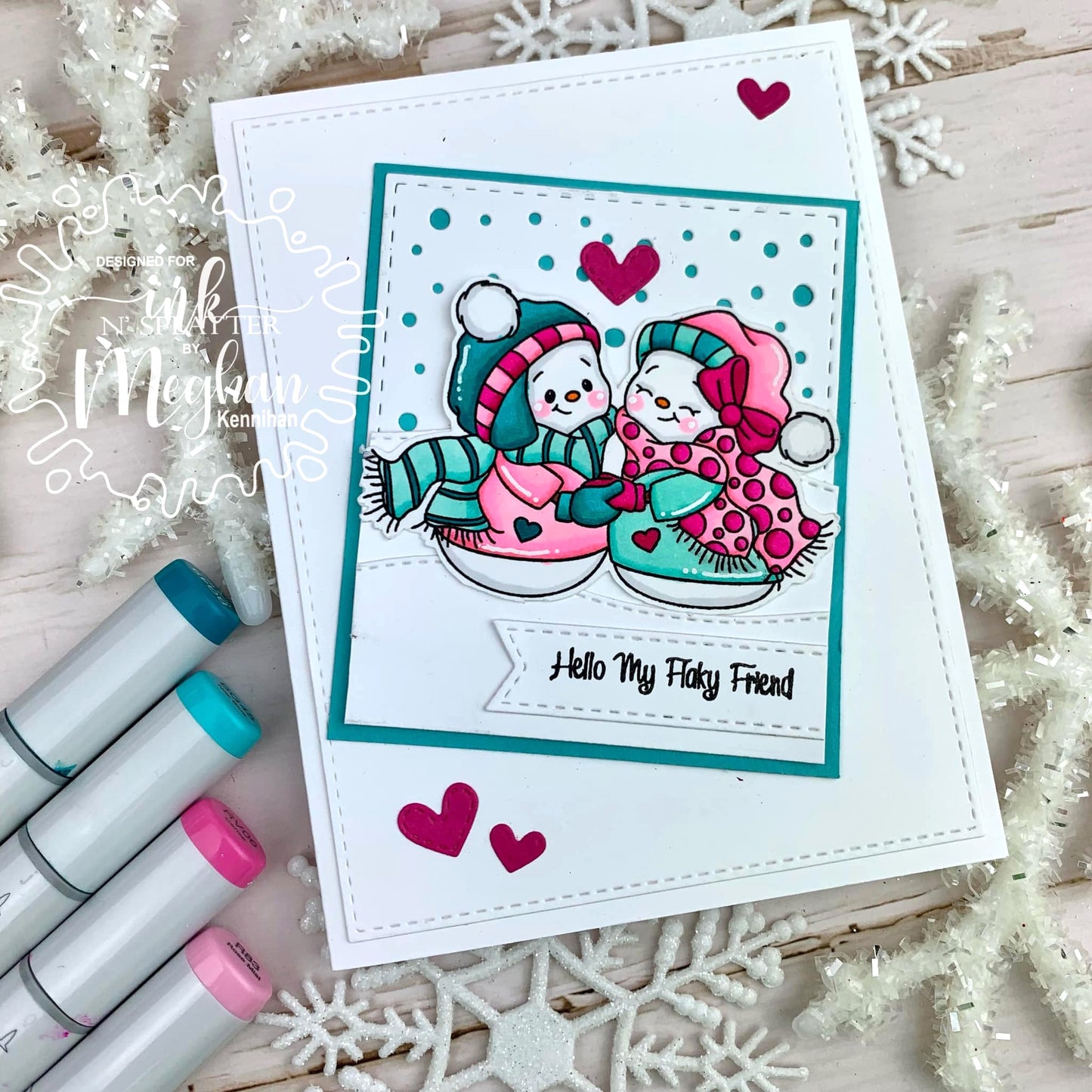 Snow Wonderful Snowmen Stamp Set
