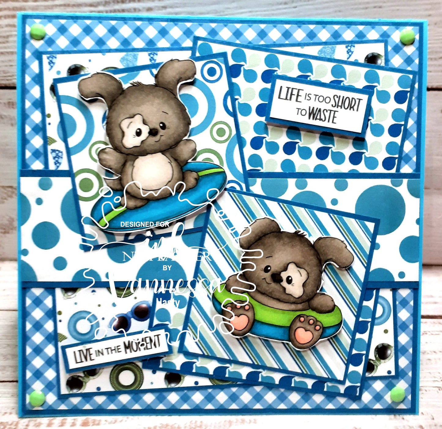 Sporty Summer Pups Stamp Set