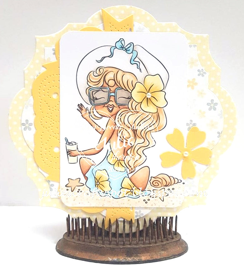 Stormi Vega Beach Girl Digi Stamp