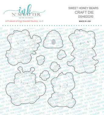 Sweet Honey Bears Die Set