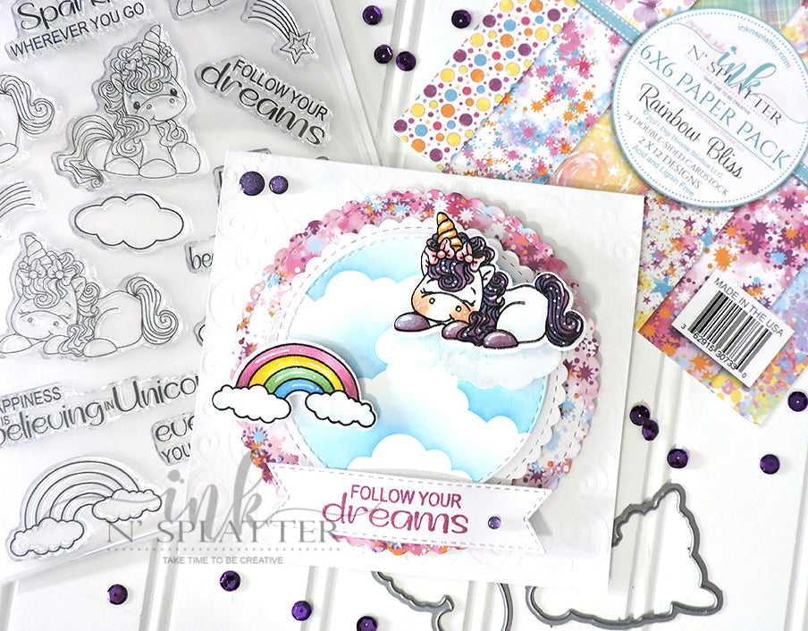 Unicorn Wishes Die Set
