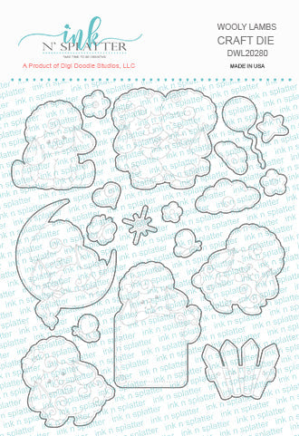 Wooly Lambs Die Set