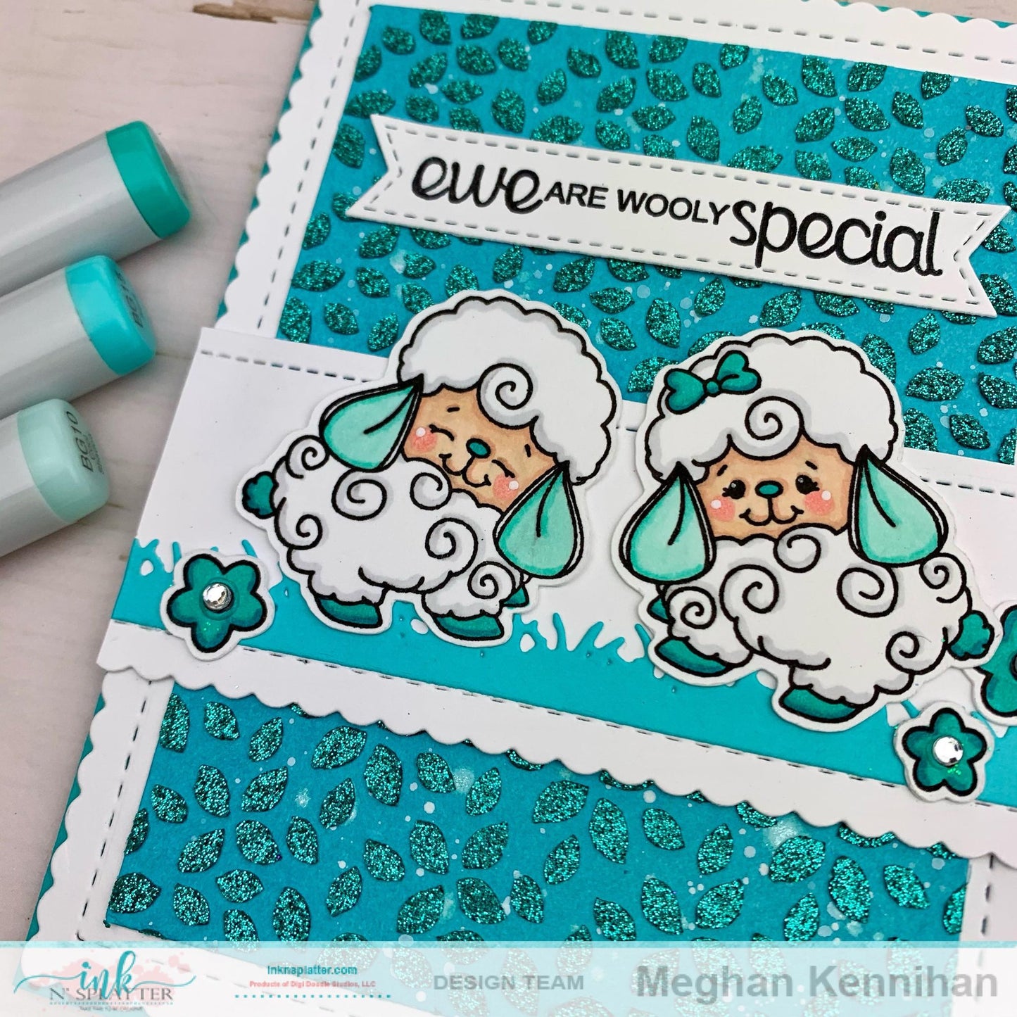 Wooly Lambs Pairables Stamp Set
