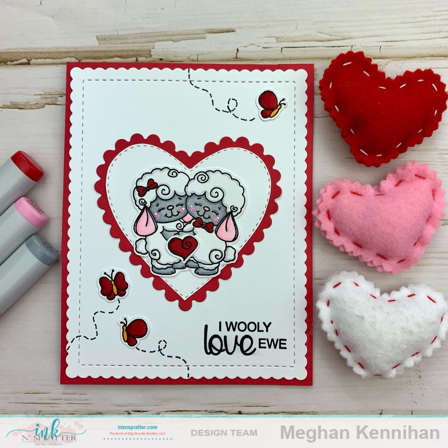 Wooly Lambs Pairables Stamp Set