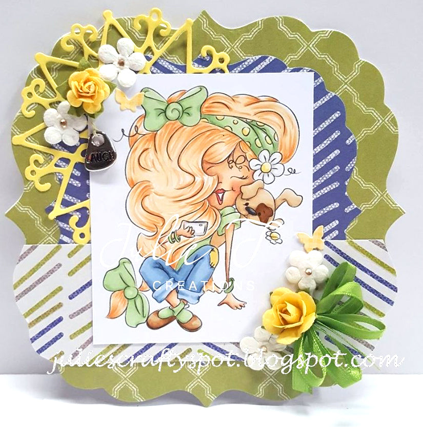 Zoe & Charlie Digi Stamp
