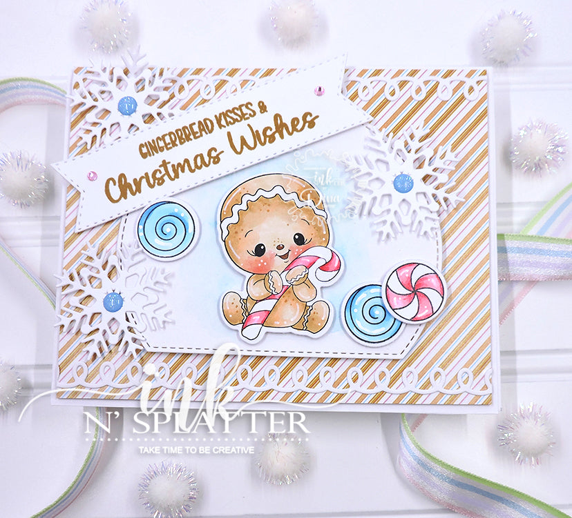 Gingerbread Kids Stamp Set