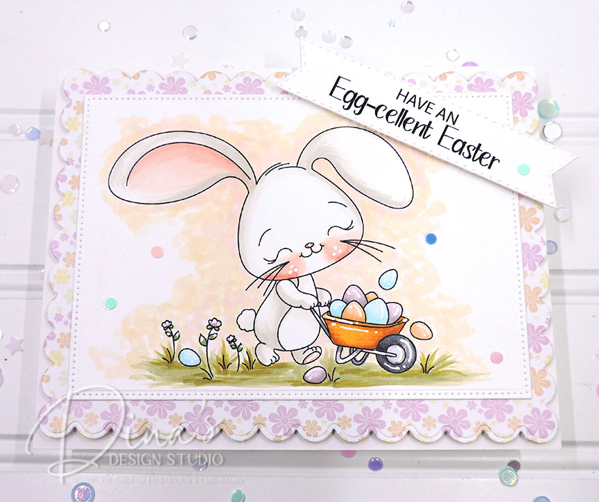 Pawsanova Easter Bunny Digi Stamp Set