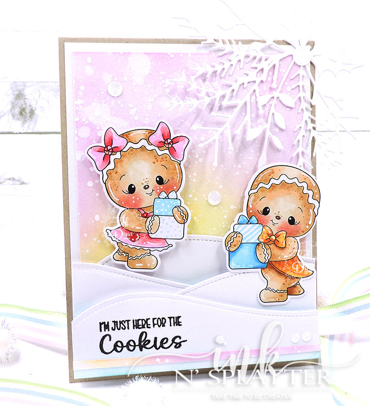 Gingerbread Kids Stamp Set