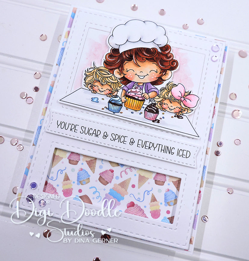 Sweet Celebrations  6x6 Digi Pattern Paper Pack