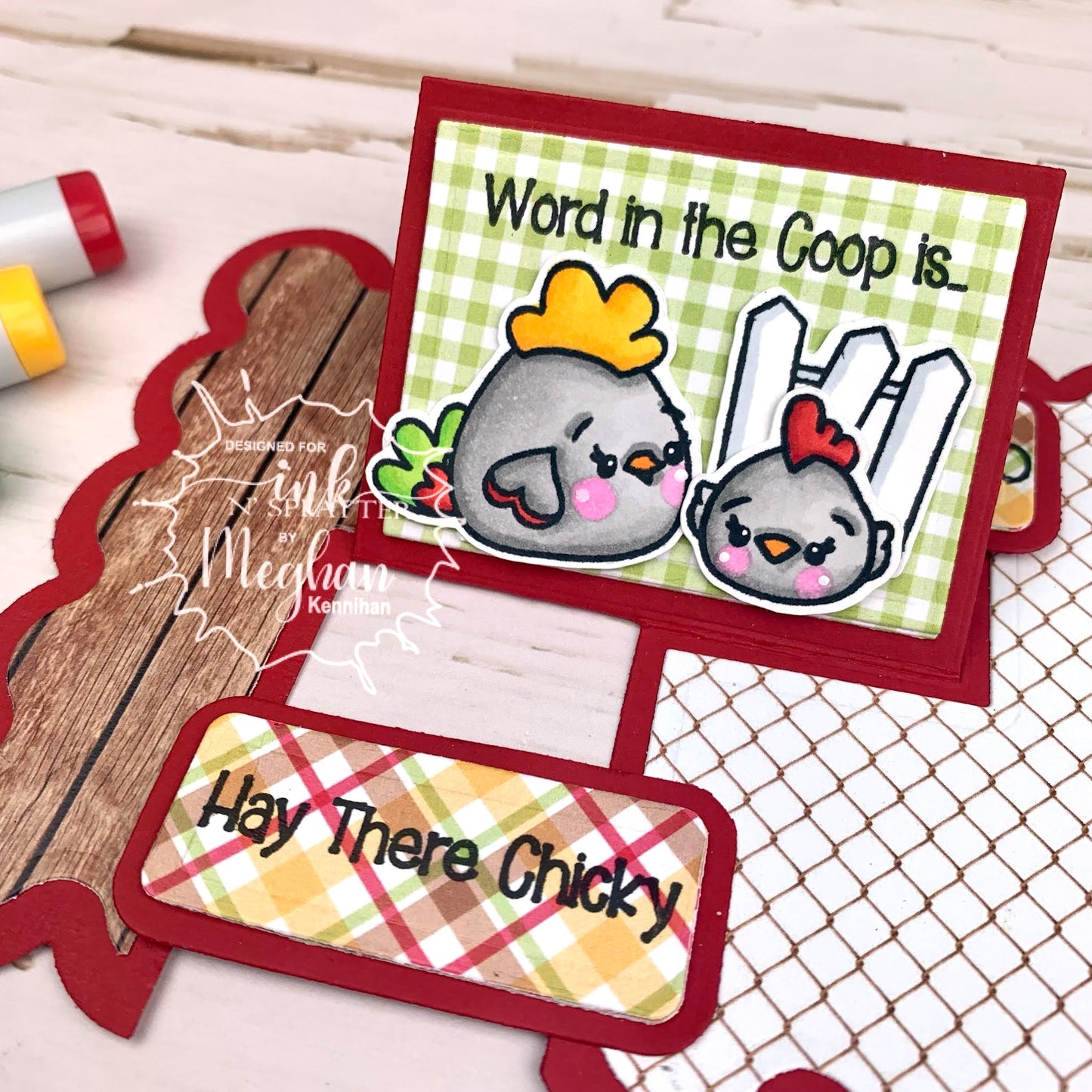 Gossip Chicks Stamp Set